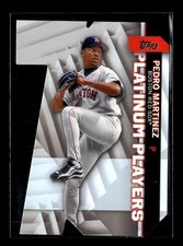 2021 Topps #PDC-4 Pedro Martinez Platinum Players Die Cut Boston Red Sox