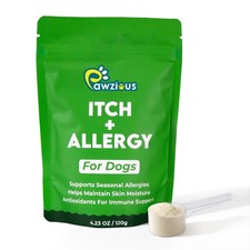 Itch and Allergy Powder for Dogs – Relieves Seasonal Allergies - 120g