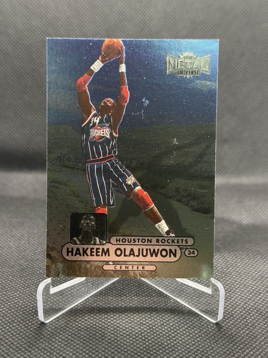 1997-98 Metal Universe Championship Preview - Hakeem Olajuwon #61