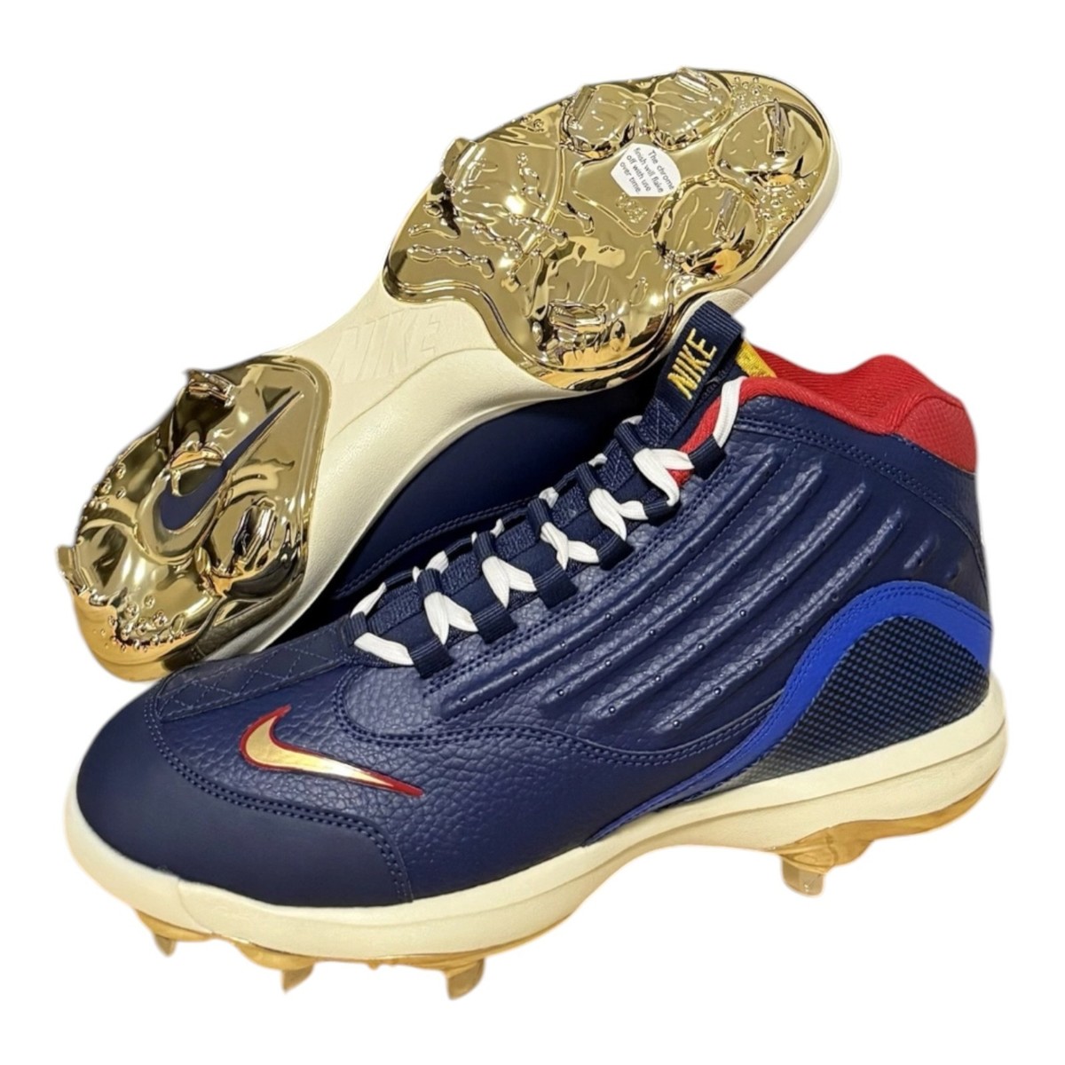 Nike Air Griffey 2 Hank Aaron PE Unreleased Baseball Cleats Mens 10.5 IB5332-400 Nike Air Griffey 2 Hank Aaron PE Unreleased Baseball Cleats  main image 2