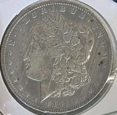 1891-O Morgan Silver Dollar  Key Date High~Bid Wins My~Private~Collection #1938