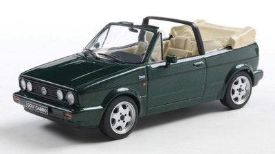 SOLIDO 1/43 VOLKSWAGEN GOLF CABRIO CLASSIC 1992 STATISCHES MODELL DIECAST