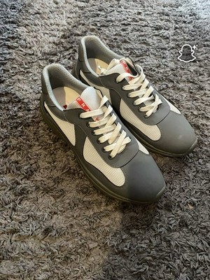 PRADA America's Cup Sneaker Größe 44 Grau