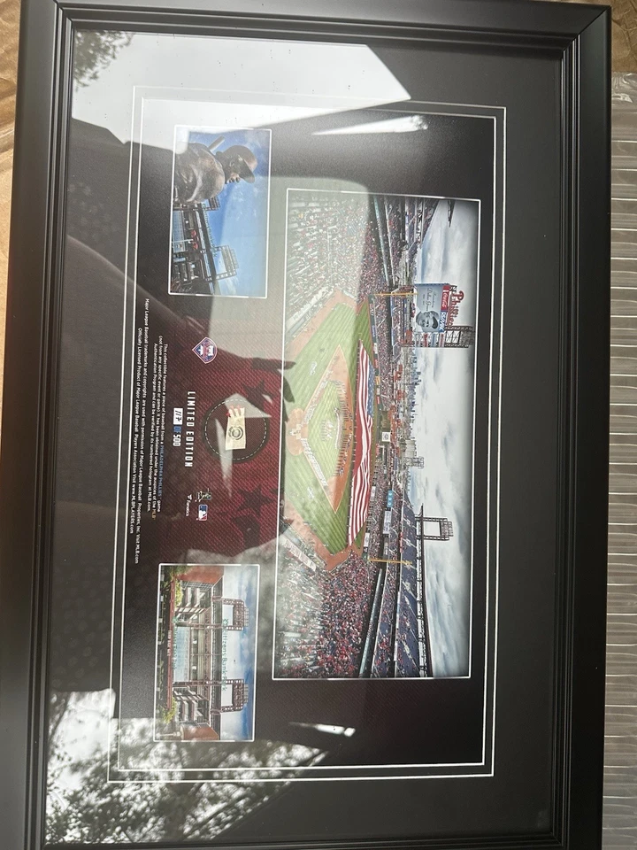 Edición Limitada Filis Ciudadanos Banco Parque Decoración Pared Foto 4 de 4