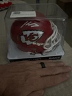 Kenneth Walker  Signed Kansas City Chiefs Mini Helmet Beckett BAS Authenticated