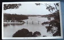 AUSTRALIA NSW LANE COVE RIVER & BRIDGE RPPC 1914
