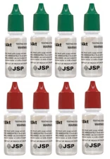 8 PC JSP GOLD TESTING KIT Acid Jewelry Tester  14k 18k Test Solution Bottles