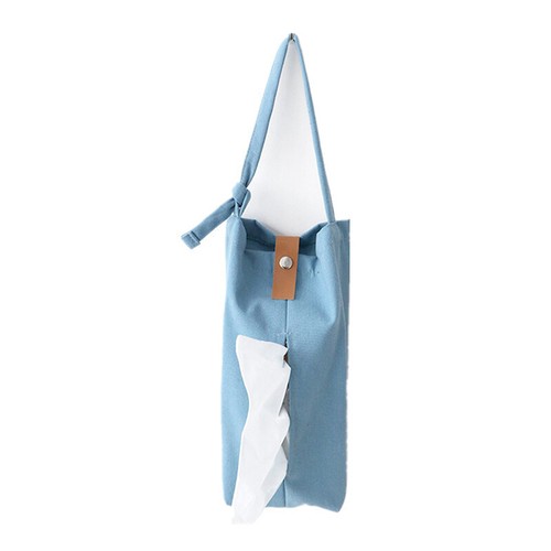 Canvas Cloth Tissue Box Hanging Napkin Paper Holder for Home Car Nordic Livin Pe - Picture 9 of 13
