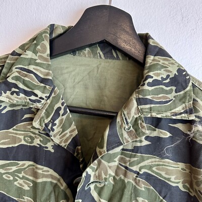 Vietnam War Tiger Stripes Jacket Patched ARVN Recon | eBay