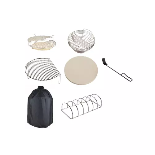 15" KAMADO Black Ceramic BBQ for table top with all accessories | eBay 15" Kamado Black Ceramic Bbq For Table Top With All Accessories | Ebay