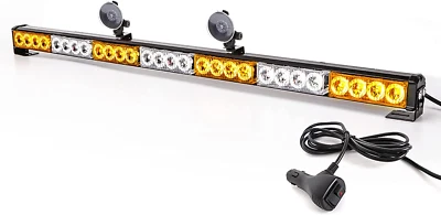 Barra De Luces Estroboscópicas De Emergencia Barra De Luces LED De 32" Y 28 NEW.