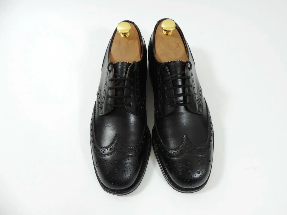 Church's Cheaney Zapatos Hombre Oxford GB 7.5 F US 8.5 Eu 41.5 Usado Dos Veces - Imagen 3 de 4