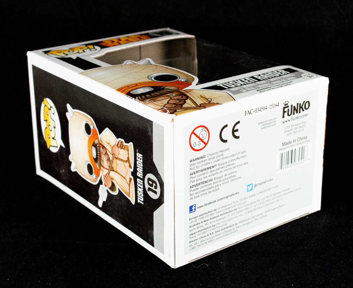 FunkoPop！19 TASKEN RAIDER タスケン レーダー Funko Pop! Star Wars Tusken Raider #19 w/ Pop Protector | eBay