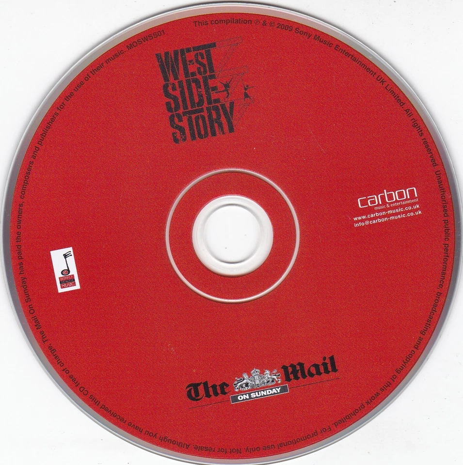 WEST SIDE STORY The Original Sound Track Recording ( UK Newspaper CD ) - Bild 3 von 3
