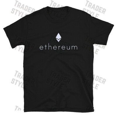 ETH T-Shirt  crypto trader investor trading graphic tee