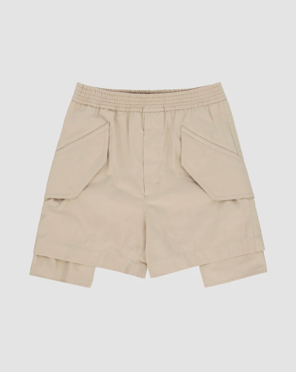 1017 Alyx 9SM Ripstop Shorts - Size Large - Beige - Made in 1017 Alyx 9SM Ripstop Shorts - Size Large - Beige - Made in