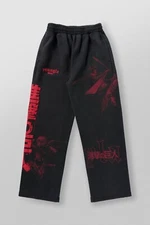 YOUNGLA  ATTACK ON TITAN ANIME -(XL)-2128 -AOT© X YLA BAGGY JOGGERS “THE HUNTER”