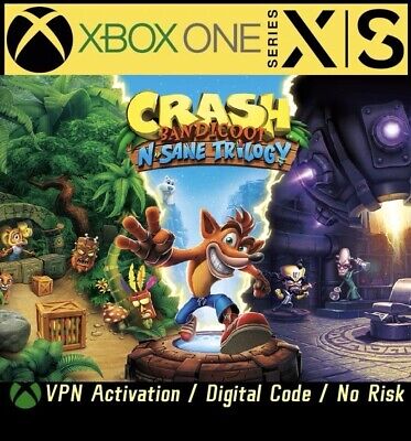 Crash Bandicoot N'sane Trilogy - Xbox One em Promoção na Americanas