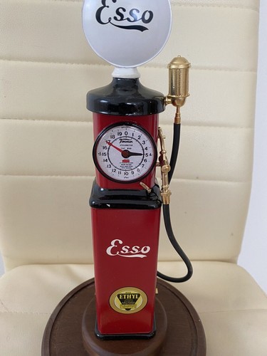Vintage Humble Esso Exxon Gas Pump 1988 100,000 Gallon Club Exxon Rare - Picture 3 of 9