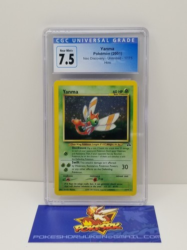 Yanma (Unlimited) graded CGC 7.5 for sale on eBay