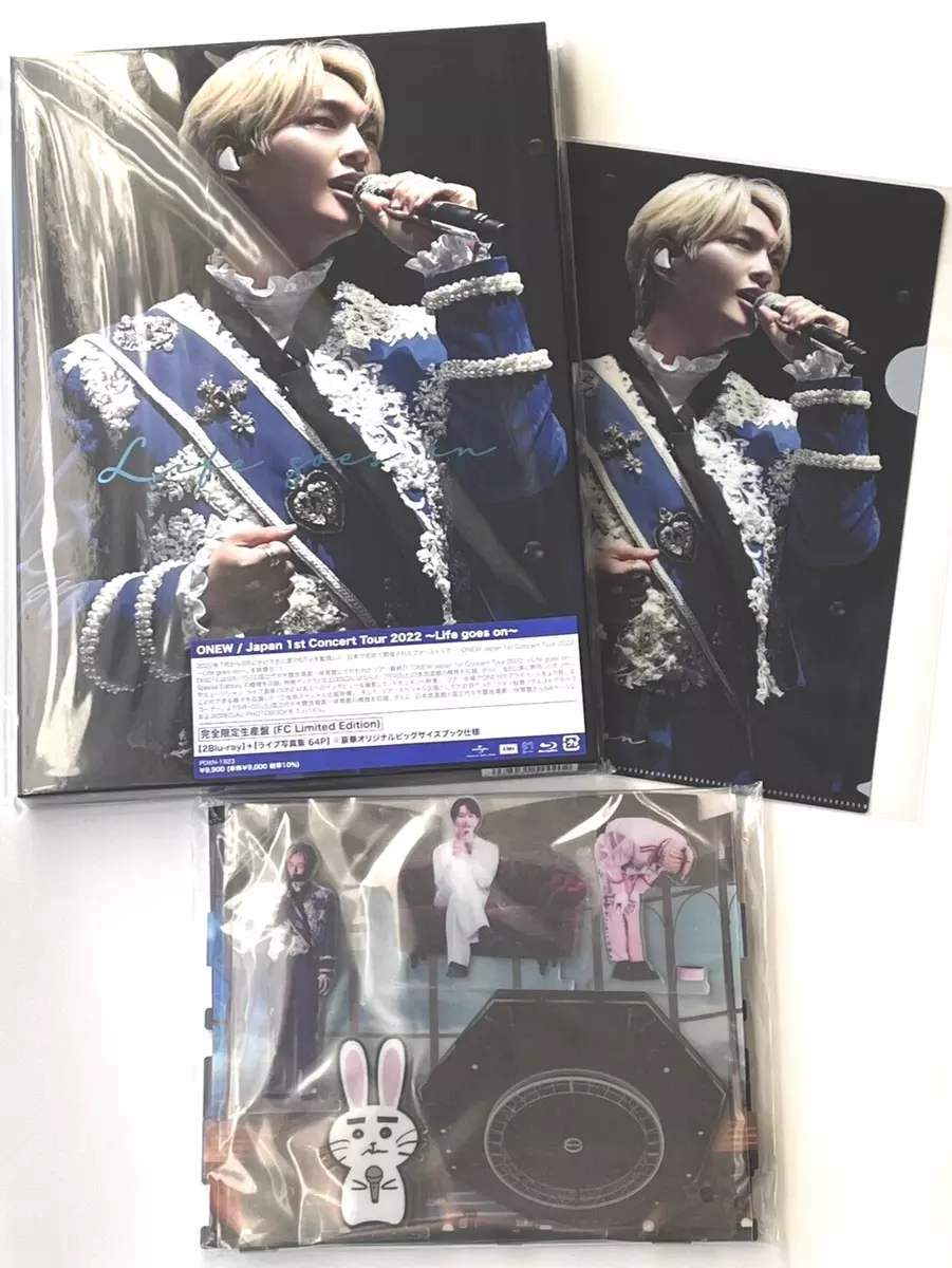 SHINee ONEW Life goes on FC 2 Blu-ray Photobook Special Acrylic Stand Kit /  New