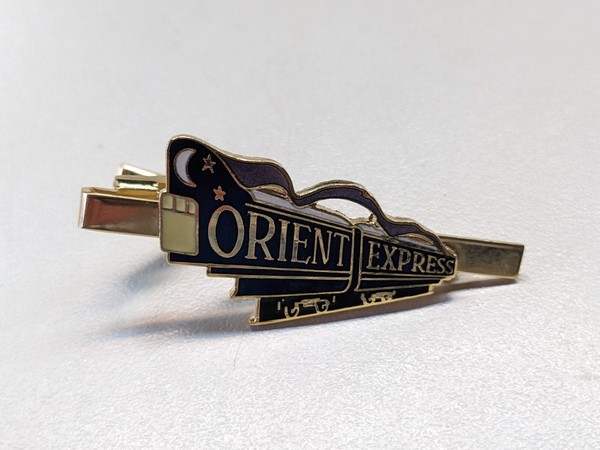 ORIENT EXPRESS - PRENDEDOR ALFILER DE CORBATA - RARISIMO - IMPECABLE