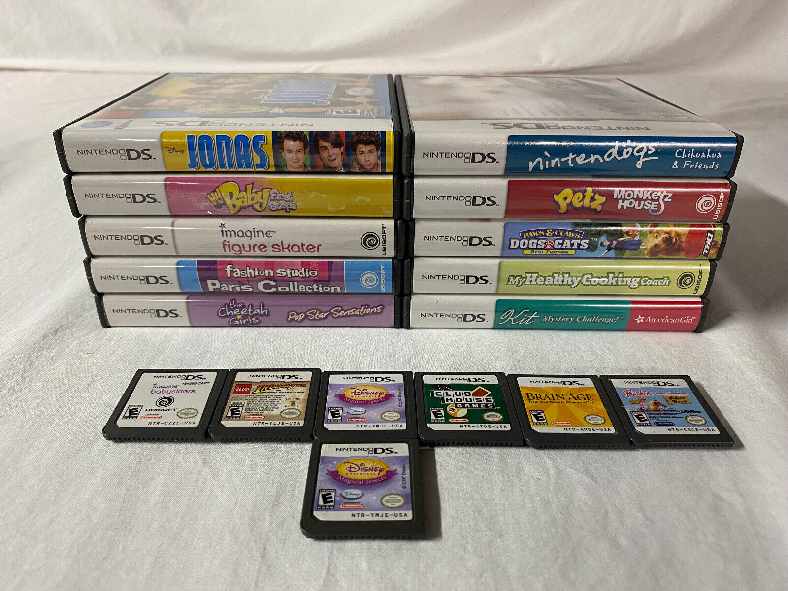 Pick Nintendo DS Video Game Lot Petz Imagine Littlest Pet Shop Educational  Fun