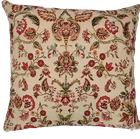 William Morris Cushion Cover, Luxury Tapestry Poppies, Floral, Free Doorstop