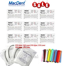 Dental Orthodontic Braces Roth Brackets /NiTi Arch Wire/ Ligature Ties