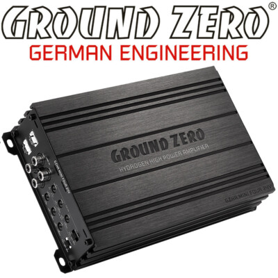 Ground Zero GZHA MINI FOUR 24V 4 Kanal Endstufe Verstärker 4 CH Amplifier Amp