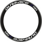 DURA ACE C50 RIM DECAL SET FOR TWO WHEELS with BLUE C