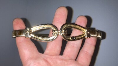 Vintage hattie carnegie Gold tone belt | eBay display picture 1