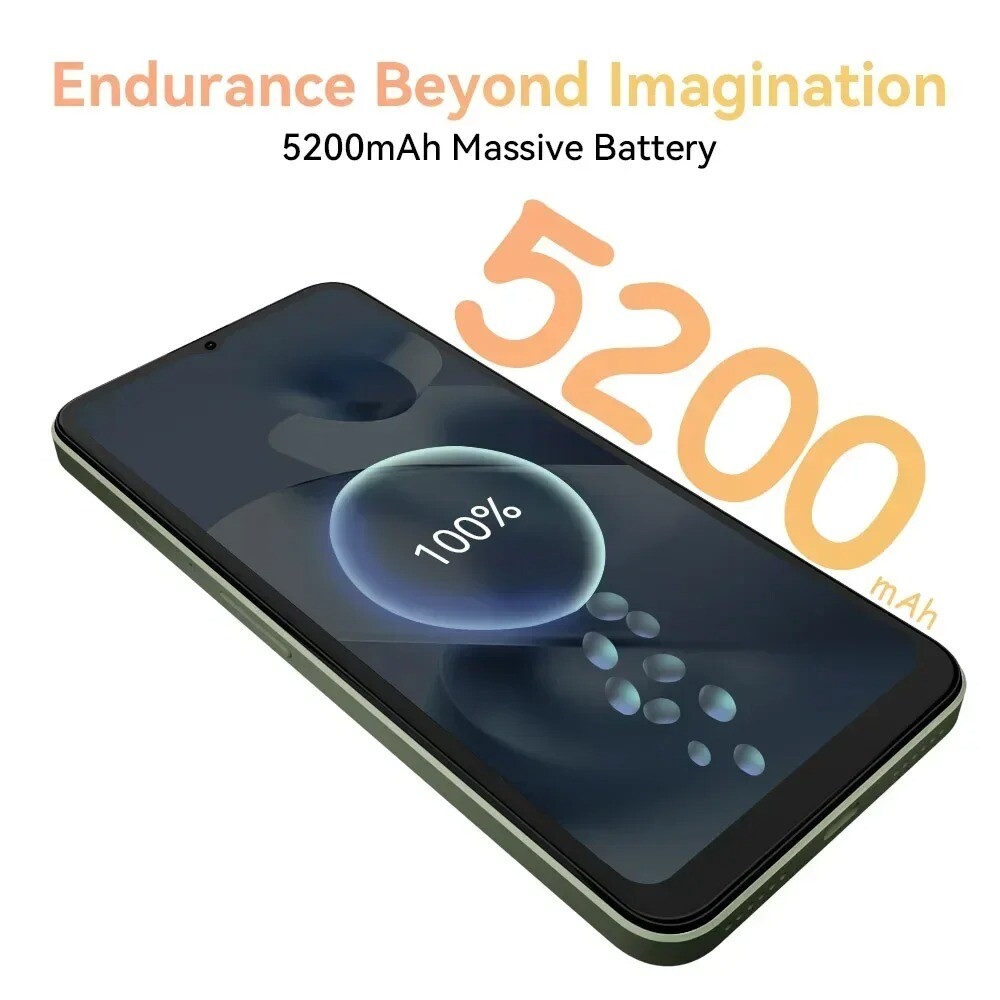 6,56 Zoll Cubot NOTE 40 12GB+256GB 4G Handys Android 13 5200mAh