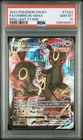 2022 POKEMON SWORD & SHIELD BRILLIANT STARS #TG23 FULL ART/UMBREON VMAX PSA 10