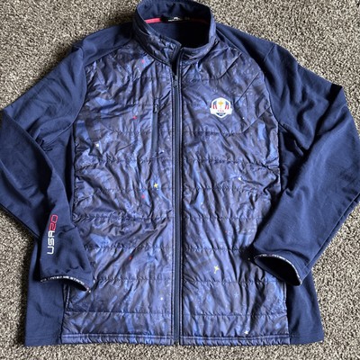 RLX Golf Polo Ralph Lauren USA Men's 2020 Jacket Ryder Cup Wool Blend XXL