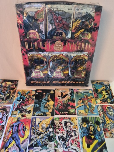 Sealed Box [Jumbo] card from Marvel 1994 Universe