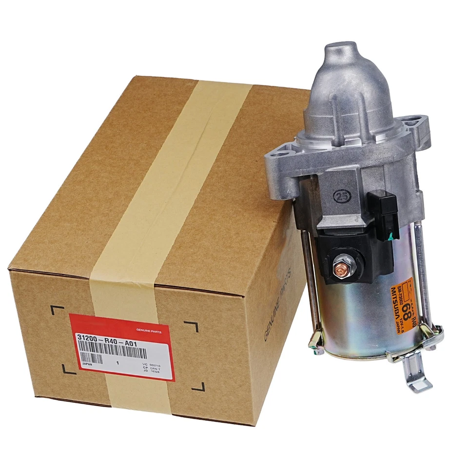 OEM 31200-R40-A01 Starter For 2008-12 Honda 2.4L / Accord CR-V Element Acura TSX Foto 2 de 4
