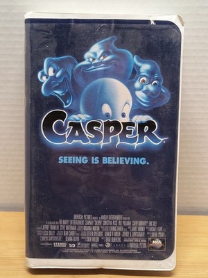 Casper (VHS, 1995, Clamshell) Seeing is Believing, Christina Ricci