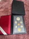 1989 Canada Proof Set 7 Coins Royal Canadian Mint 50% Silver Dollar