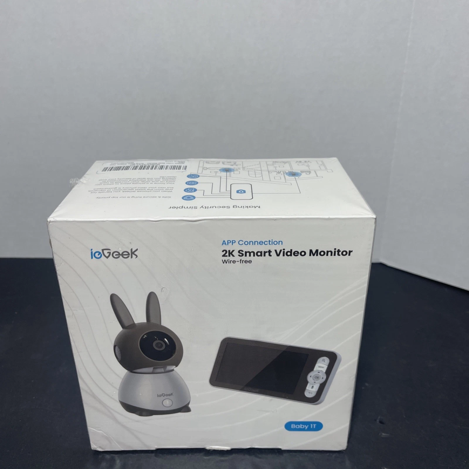 ieGeek Baby Monitor with 2K HD Resolution (WIRE-FREE)