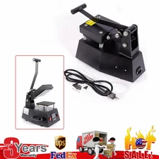 Digital Label Single Heat Press Machine Clothing LOGO Printing 0-250?? 110V 600W