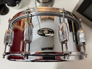 Tamburo rullante Slingerland anni 80 COS cromato su acciaio 14x6 5"