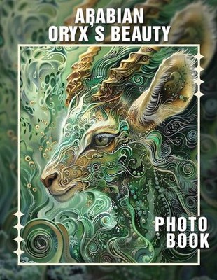 Arabian Oryx's Beauty Photo Book: Explore The Majestic Arabian Oryx Through 40 S