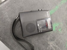 Sony TCM-S64V VOR Fast Playback Cassette Tape Player Handheld Voice Recorder Vtg