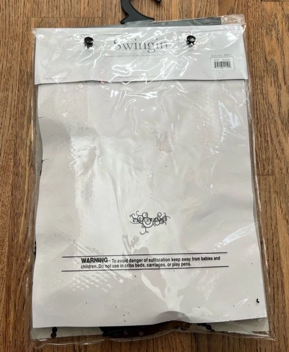 Disfraz Underwraps para mujer talla mediana negro Swingin’ Flapper Foto 4 de 4