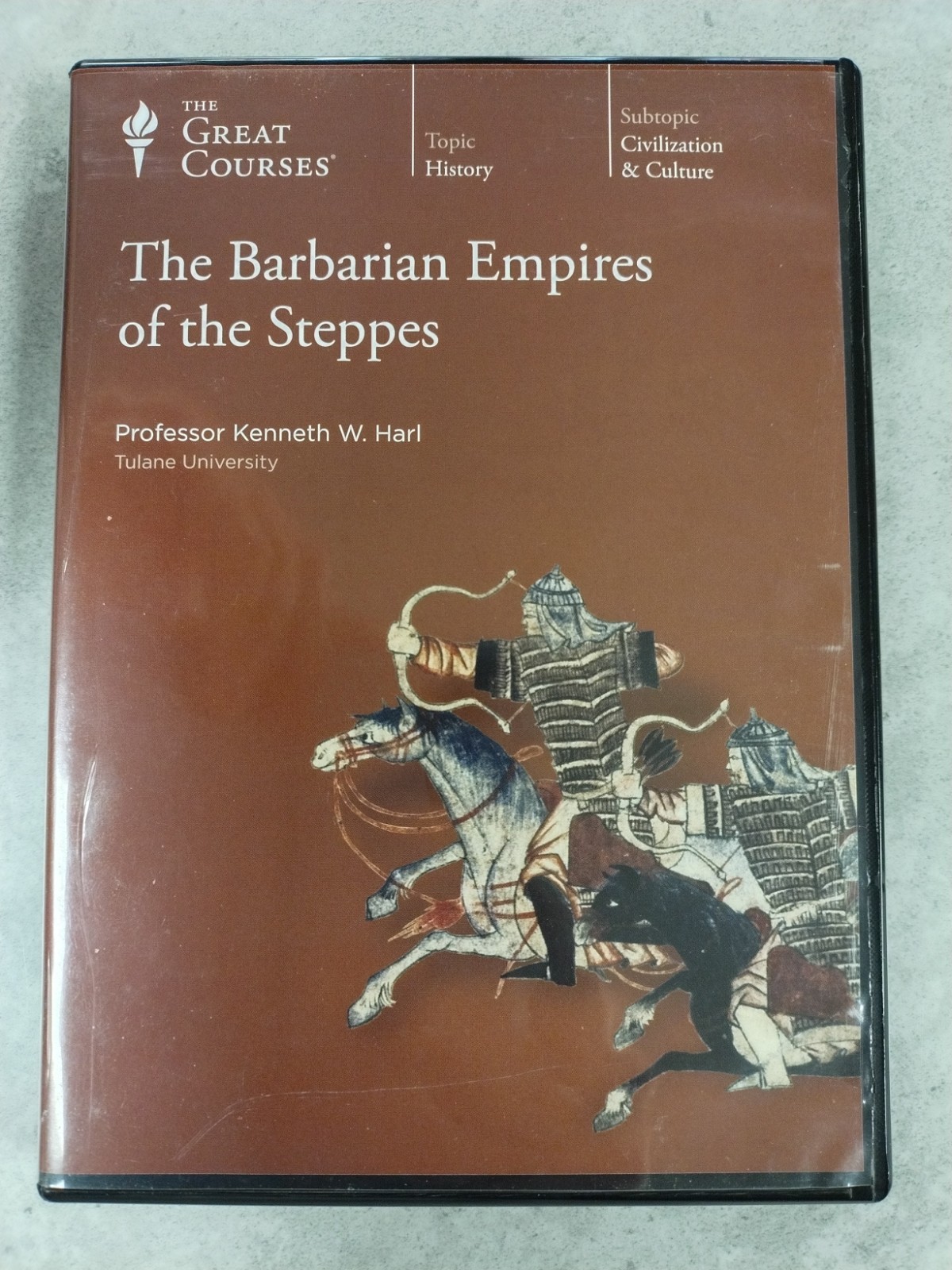 The Barbarian Empires of the Steppes The Great Courses DVD 6 Disc Set History