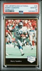 146388575 Barry Sanders 1991 Sports Educational #30 PSA 10