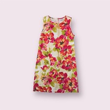 Ann Taylor Loft Floral Shift Dress with pockets