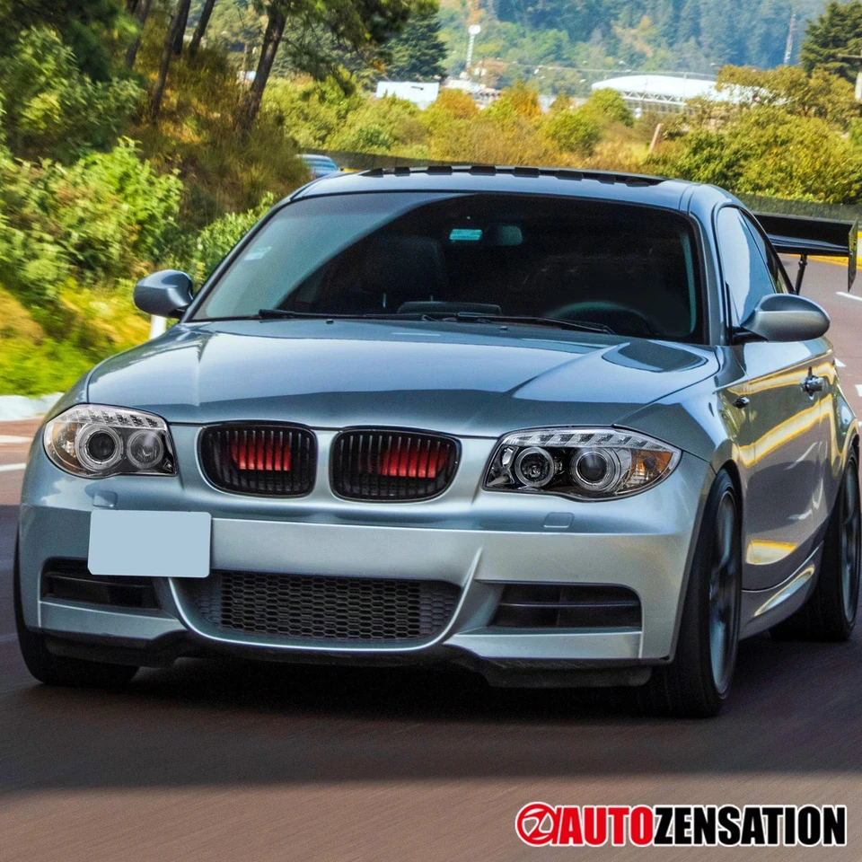 Fit 2004-2011 BMW E87 2007-2013 E82 E88 LED Halo Projector Headlights Head Lamps Foto 3 de 4