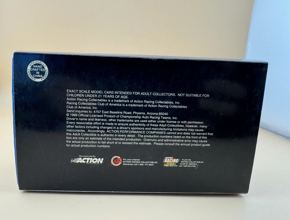 Action #7 Max Papis Miller Lite Racing IndyCar 1/43 1999 Reynard - Image 4 of 4